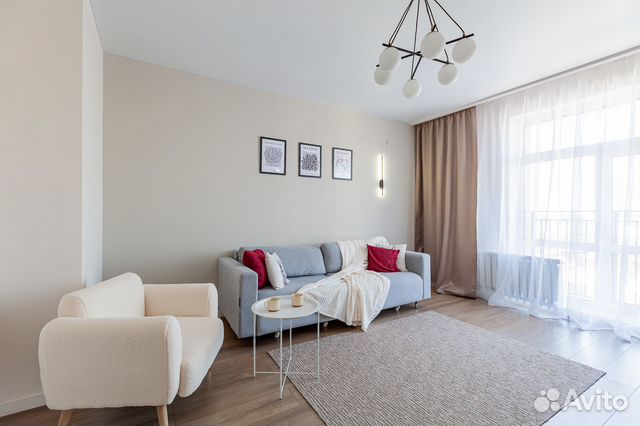

2-к. квартира, 60,4 м², 2 кровати