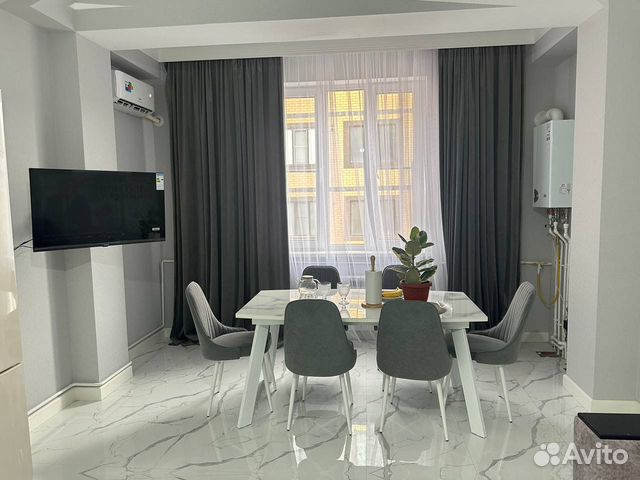 

1-к. квартира, 63 м², 2 кровати