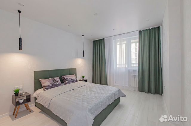 

1-к. квартира, 55 м², 2 кровати