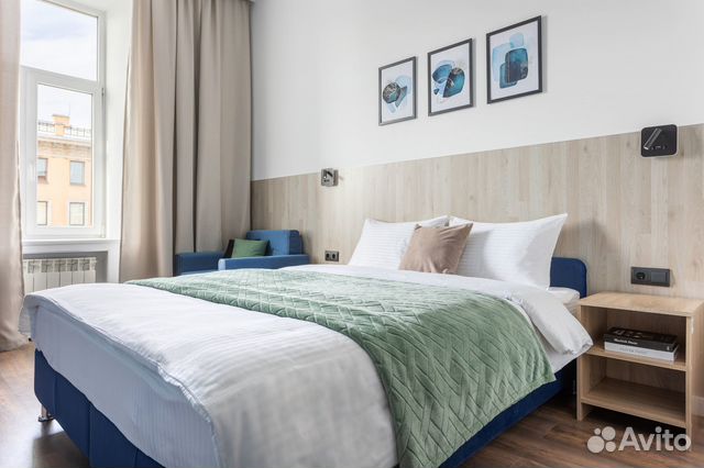 

1-к. квартира, 18 м², 2 кровати