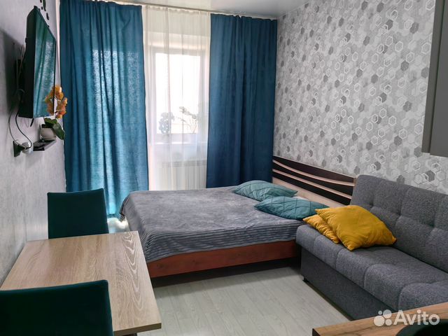 

Квартира-студия, 27 м², 2 кровати