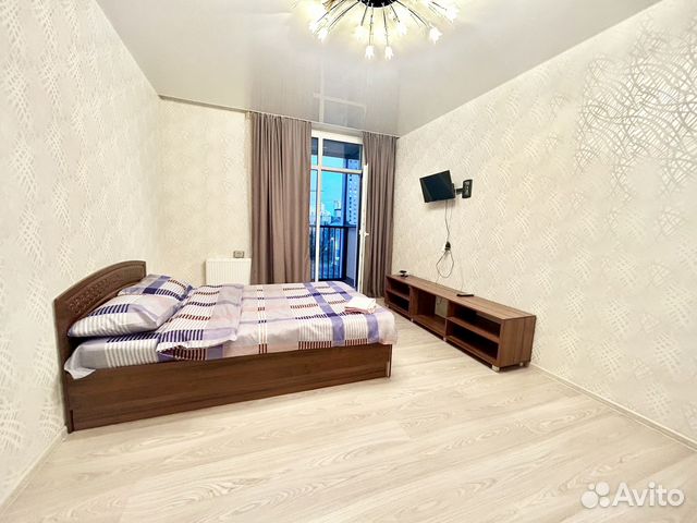 

1-к. квартира, 42 м², 3 кровати