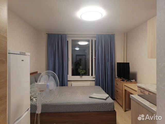 

Квартира-студия, 17,5 м², 2 кровати