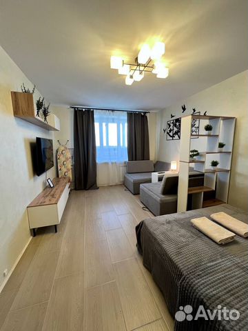

1-к. квартира, 39,5 м², 3 кровати