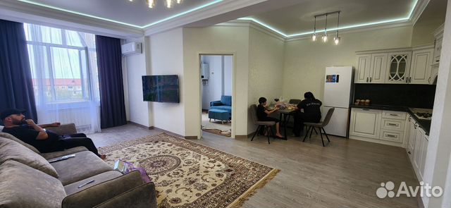 

2-к. квартира, 62 м², 2 кровати