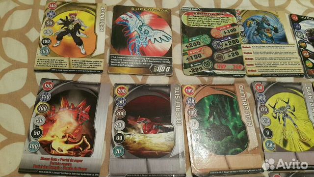 Карточки для игры в bakugan и человек паук Карточки для игры в bakugan и человек паук