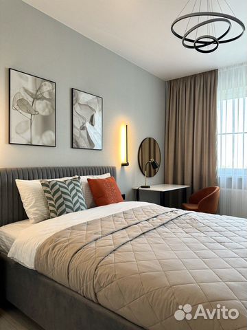 

1-к. квартира, 40 м², 2 кровати