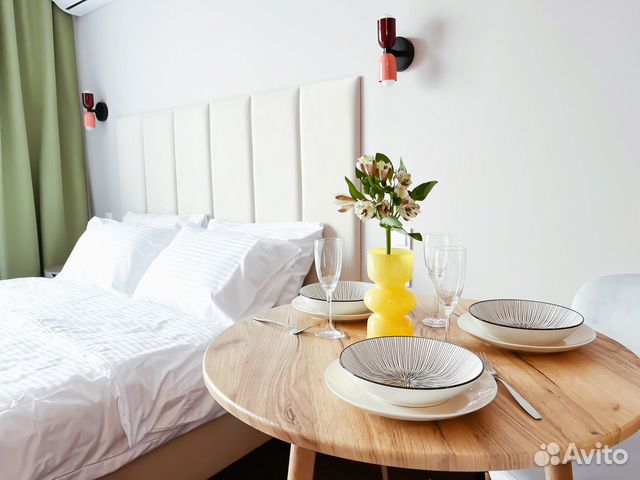 

Квартира-студия, 25 м², 1 кровать