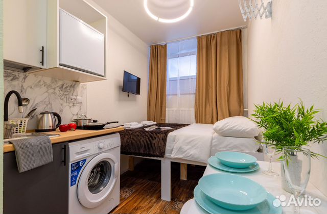 

Квартира-студия, 11 м², 1 кровать