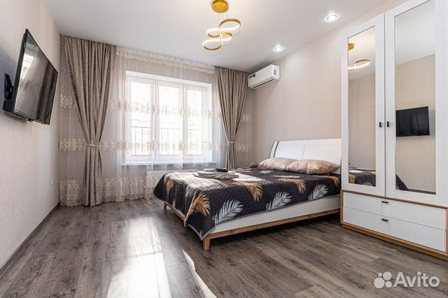 

1-к. квартира, 38 м², 2 кровати