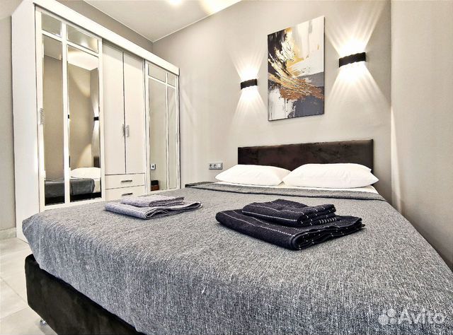 

Квартира-студия, 50 м², 2 кровати