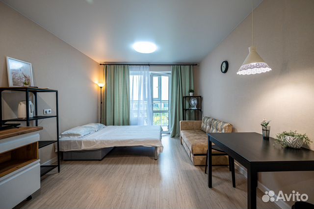 

Квартира-студия, 25 м², 2 кровати