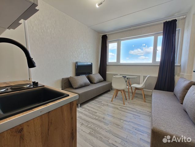 

1-к. квартира, 30 м², 2 кровати