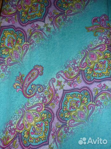 Летнее бирюзовое платье