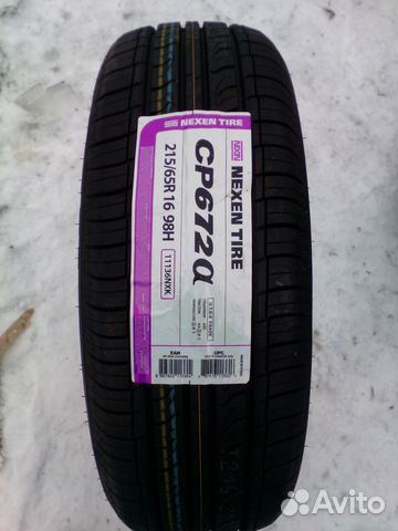 Новые шины 215/65 R16 nexen CP672a 98H