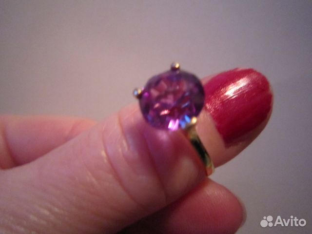 Кольцо с александритом