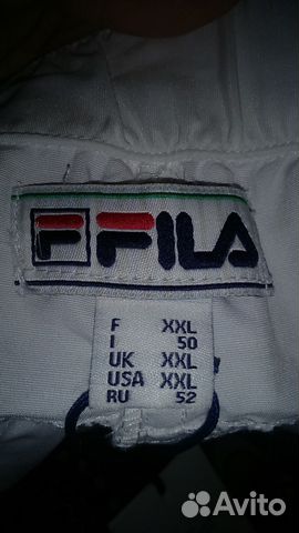 Шорты белые Fila, новые Шорты белые Fila, новые