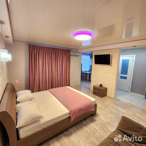 

Квартира-студия, 35 м², 2 кровати