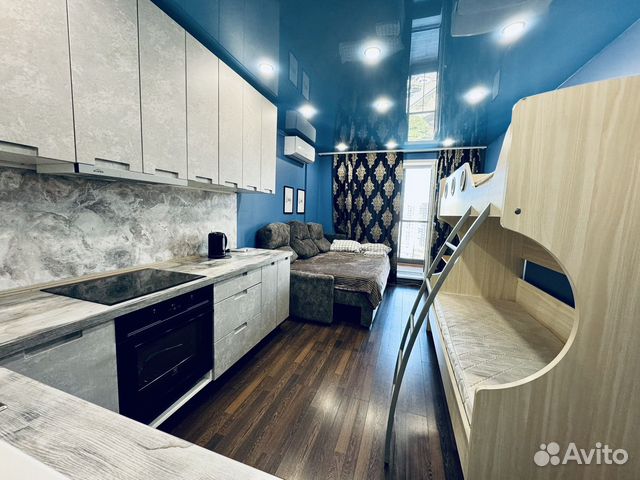 

Квартира-студия, 30 м², 3 кровати