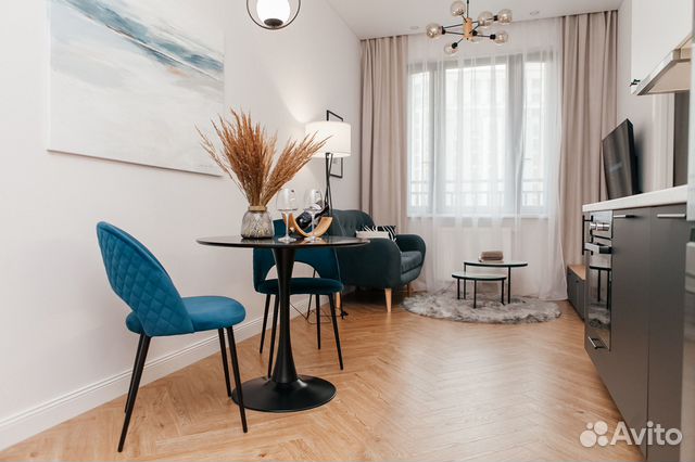 

1-к. квартира, 40 м², 2 кровати