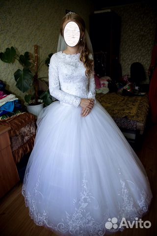 Свадебное платье для никаха