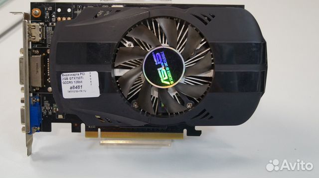 Видеокарта PCI 2GB GTX750Ti gddr5 128bit Asus Видеокарта PCI 2GB GTX750Ti gddr5 128bit Asus