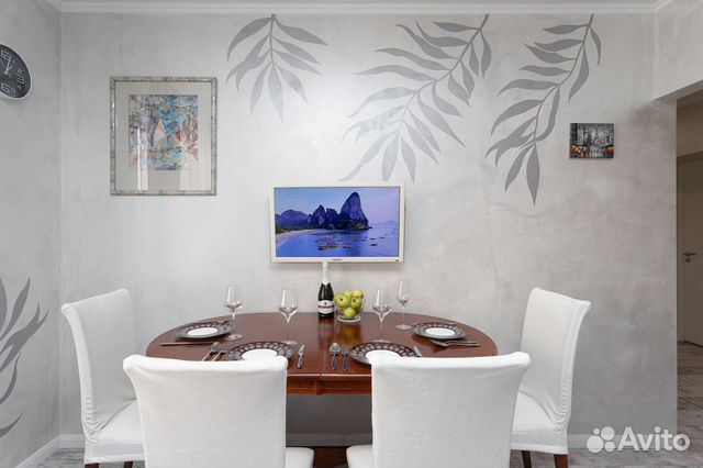 

1-к. квартира, 43 м², 2 кровати