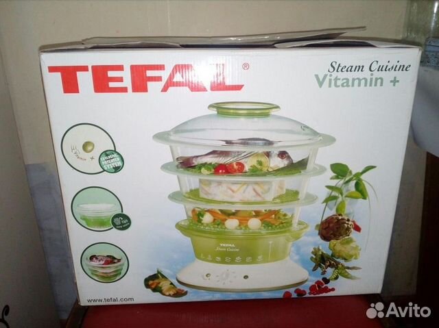 Пароварка Tefal Steam Cuisine Vitamin