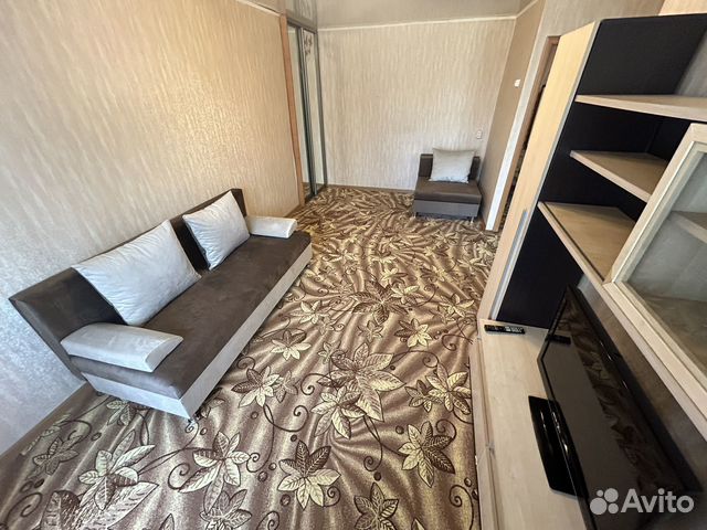 

1-к. квартира, 38 м², 2 кровати