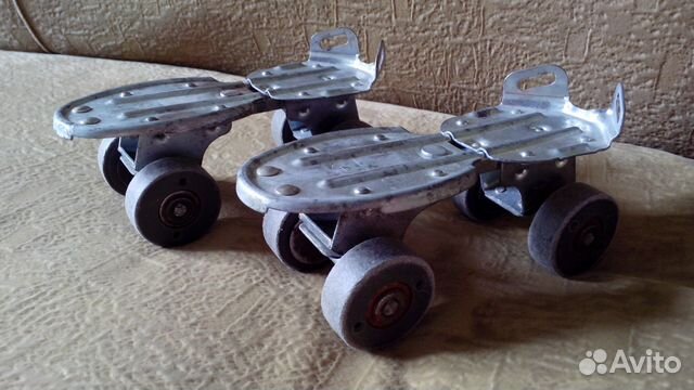 Роликовые коньки времен СССР