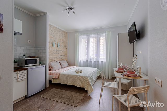 

Квартира-студия, 17 м², 1 кровать