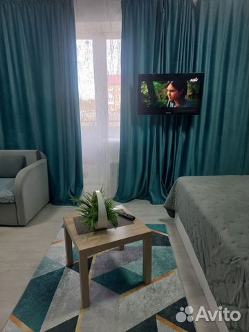

Квартира-студия, 28 м², 2 кровати