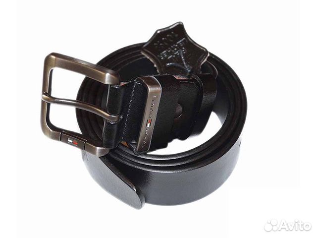 Мужской кожаный ремень Hilfiger lux мужские сумки