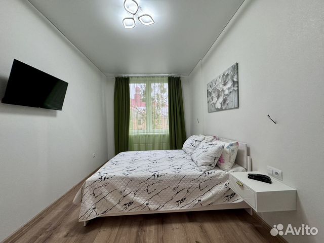 

1-к. квартира, 38 м², 2 кровати