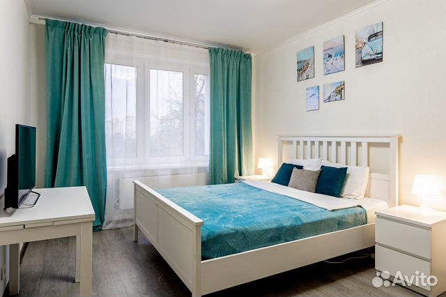 

1-к. квартира, 32 м², 2 кровати