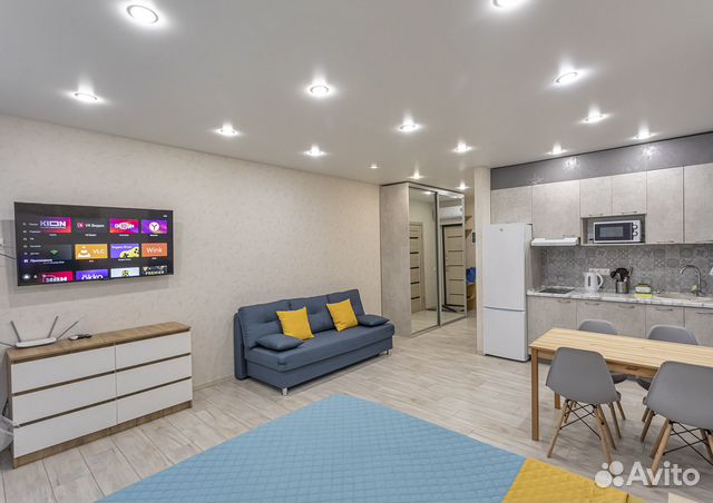 

1-к. квартира, 35 м², 2 кровати