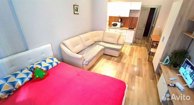 

Квартира-студия, 32,9 м², 2 кровати