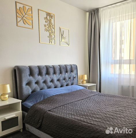 

1-к. квартира, 40 м², 2 кровати