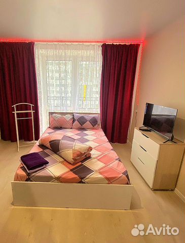 

Квартира-студия, 30 м², 2 кровати
