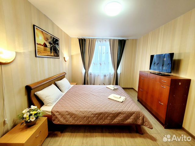 

1-к. квартира, 36 м², 2 кровати