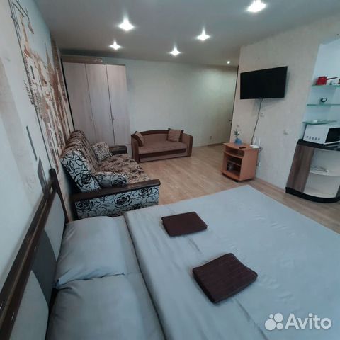 

Квартира-студия, 27 м², 3 кровати