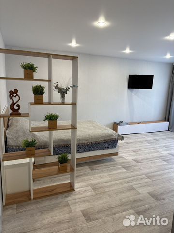 

Квартира-студия, 35 м², 2 кровати