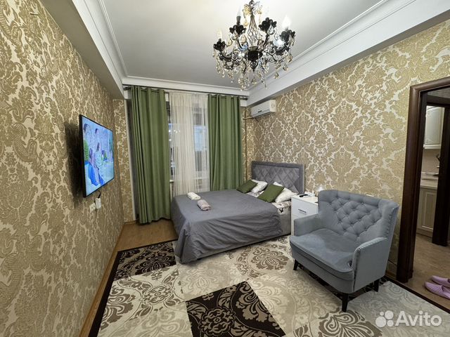 

1-к. квартира, 45 м², 2 кровати