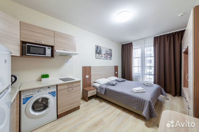 

Квартира-студия, 26 м², 1 кровать