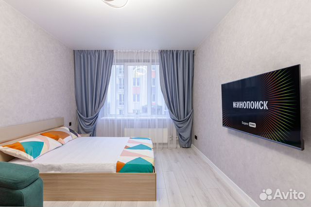 

1-к. квартира, 46 м², 3 кровати