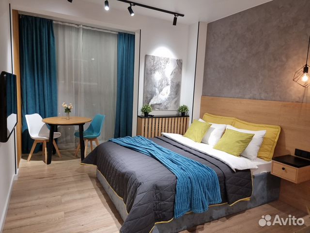 

Квартира-студия, 21 м², 2 кровати