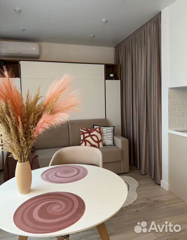 

Квартира-студия, 29 м², 1 кровать