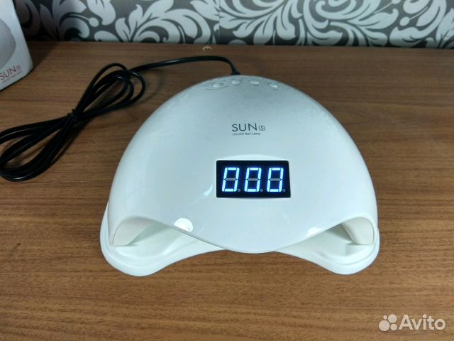 Лампа для маникюра 48Вт SUN5 UV/LED Nail белая Лампа для маникюра 48Вт SUN5 UV/LED Nail белая