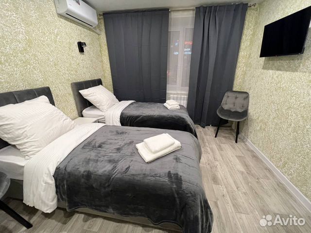 

Квартира-студия, 25 м², 2 кровати