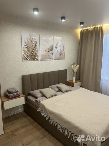 

1-к. квартира, 37 м², 2 кровати